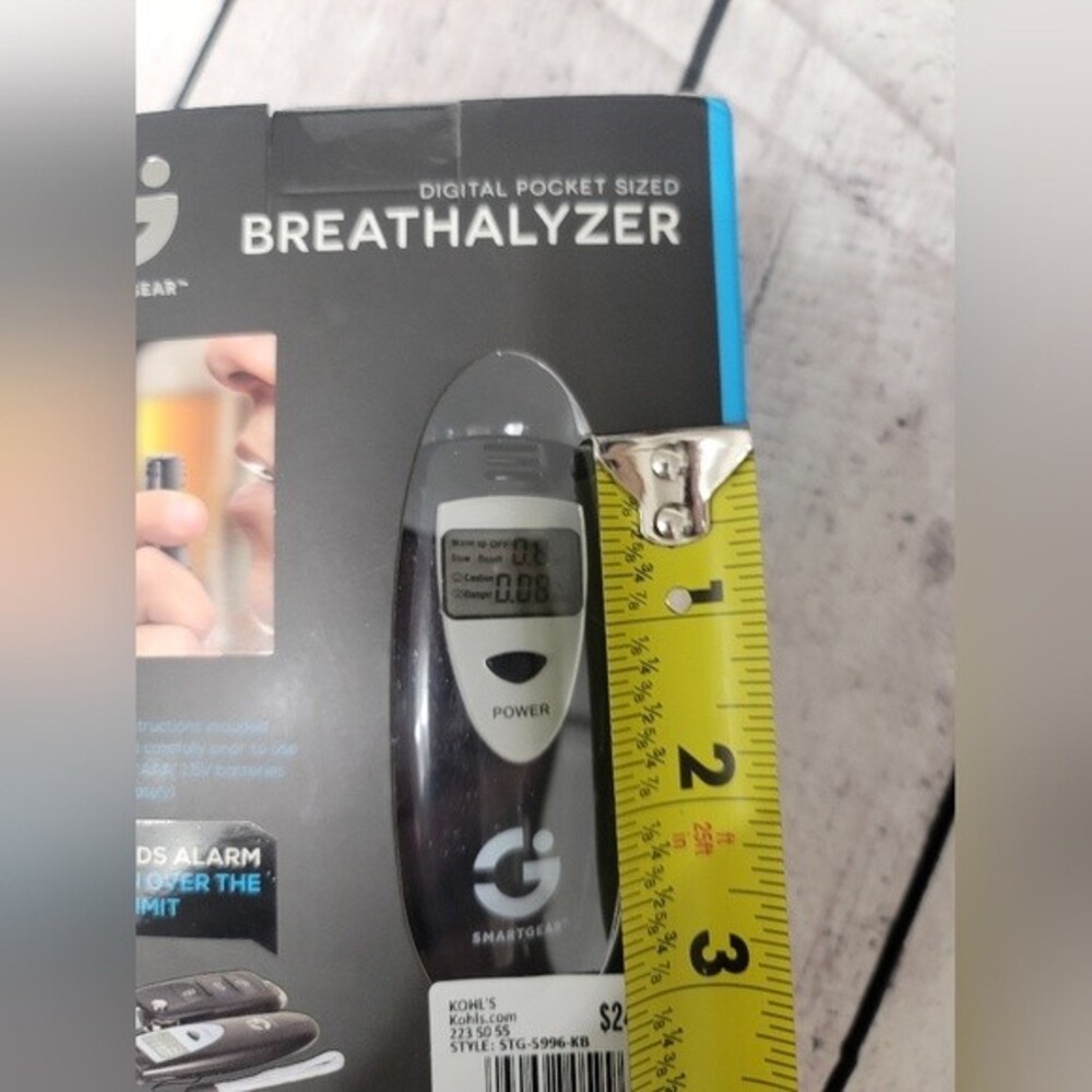 Smartgear Digital Pocket Size Breath-alyzer - Picture 6 of 12